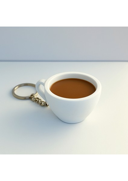 Kahve Fincanı Latte Çanta Charm Barista Aksesuarı Kahve Severler Için Özel Tasarım Anahtarlık modelleri