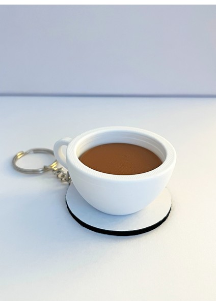 Kahve Fincanı Latte Çanta Charm Barista Aksesuarı Kahve Severler Için Özel Tasarım Anahtarlık fırsatları