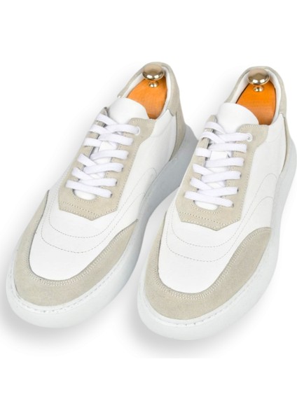 Bağcıklı Eva Taban Deri Ortopedik Spor Ayakkabı SNEAKER2509966