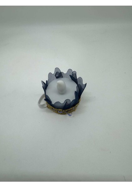 Kına Geceleri Için Özel Dantelli 12 Adet Pilli Kına Mumu Lacivert fırsatları