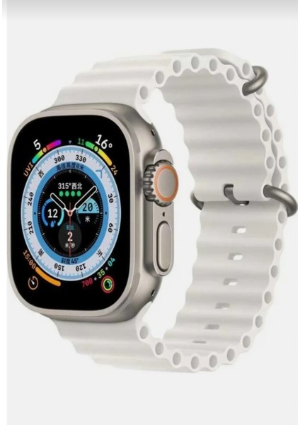 Apple Watch Ultra Uyumlu 49MM Ocean Silikon Kordon