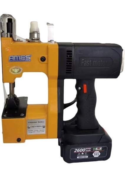 AS-GK-900 (2600MA) Ames Çuval Ağzı Dikiş Makinası Şarjlı (2600M Ah )