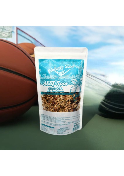 Aktif Spor Granola 300 gr Katkısız Koruyucusuz 1. Kalite Ürünlerden Hazırlanmış Proteinli Doğal fırsatları