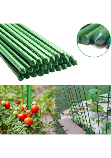 Bahçe Bitki Destek Çubuğu Çiçek Saksı Fidan Sarmaşık Destek Çubuğu 1pcs- 60cm fiyatları