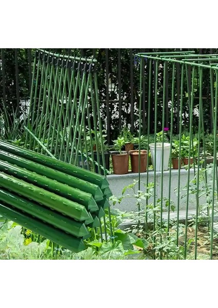 Bahçe Bitki Destek Çubuğu Çiçek Saksı Fidan Sarmaşık Destek Çubuğu 1pcs- 60cm fırsatları