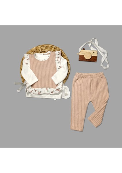 Triko Bağlamalı Üçlü Takım fiyatları