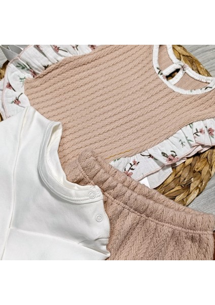 Triko Bağlamalı Üçlü Takım modelleri