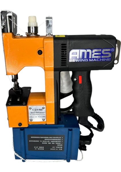 AS-GK-900 (5000MA) Ames Çuval Ağzı Dikiş Makinası Şarjlı Çantalı (5000M Ah)