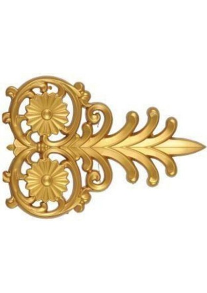 Decogold Altın Saray Tavan Mızrak Motif 14*21 cm