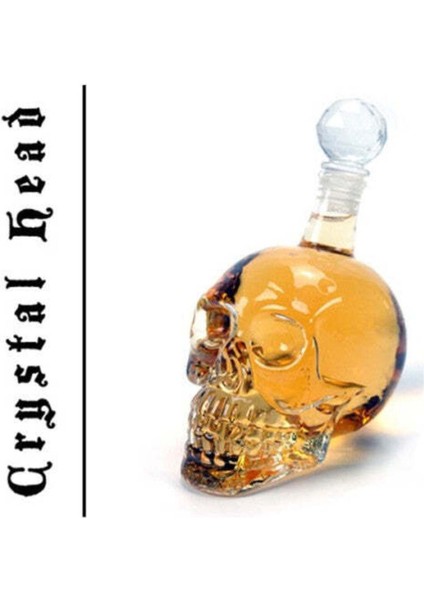 1000 ml Crystal Head Kuru Kafa Içki Şişesi