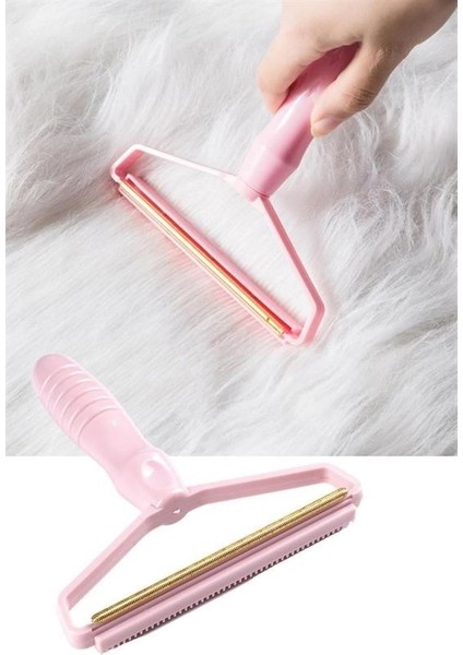 Miracle Omni® Çift Taraflı Elbise Kazak Plastik Kumaş Tüy Alma ve Tiftik Temizleyici Toplayıcı Taşınabilir