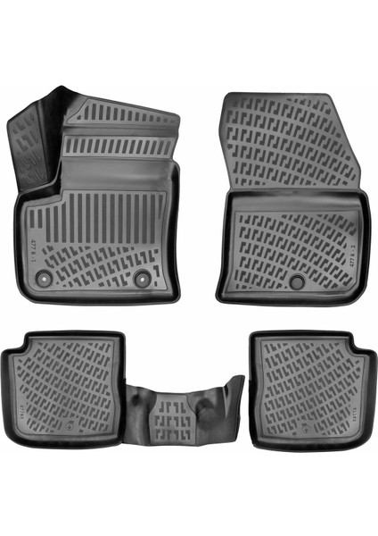 Peugeot E-2008 2022 Sonrası Havuzlu Paspas