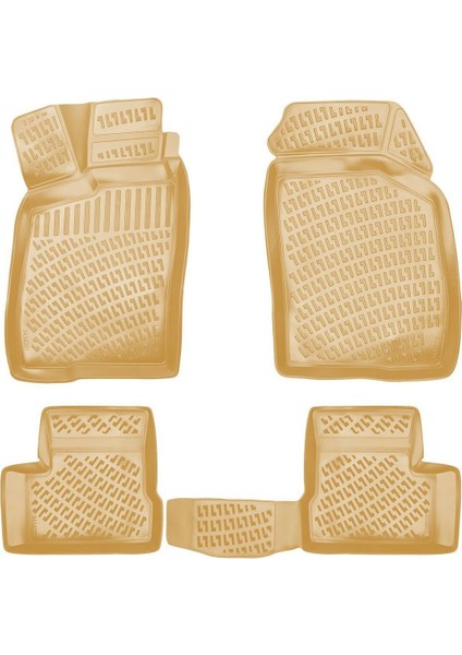 Opel Astra F 1991-1998 3D Havuzlu Paspas Bej