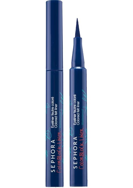 Waterproof Colored Felt Liner - Eyeliner 04. In The Navy (0,6 ml)
