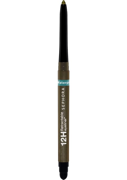 Waterproof 12H Retractable Eyeliner 13 Matte Olive (0,30 gr)