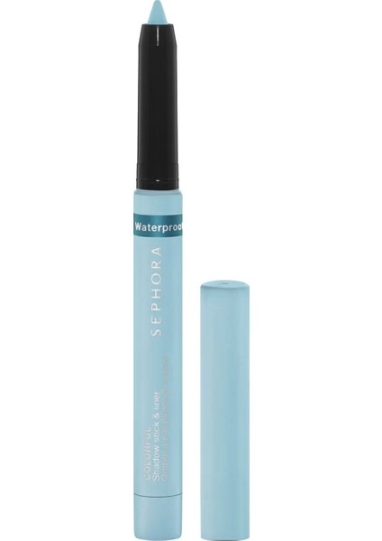 Colorful Göz Farı ve Kalemi - Çubuk Far ve Liner 21 Baby Blue Matte (1,4 G)