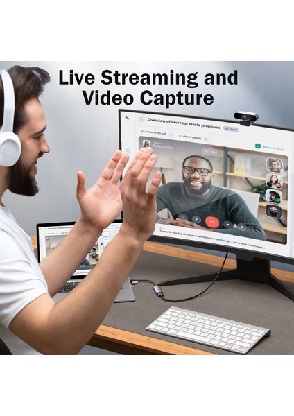 1080P 30 Fps Kamera Görüntüsünü Bilgisayar ve Telefona Aktaran HDMI Capture Kartı modelleri