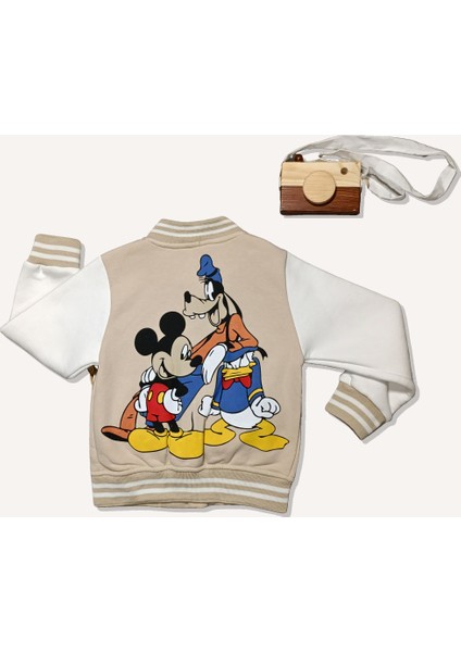 Sırt Baskılı Miki Kolej Ceket fiyatları