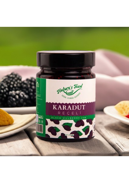 Karadut Reçeli Premium Series 400 gr %65 Karadut Doğal İçerik Doğal Tat indirimleri