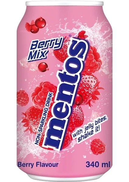 Berry Mix İçecek Çiğnenebilir Meyve Parçacıkları İçecek 340 ml