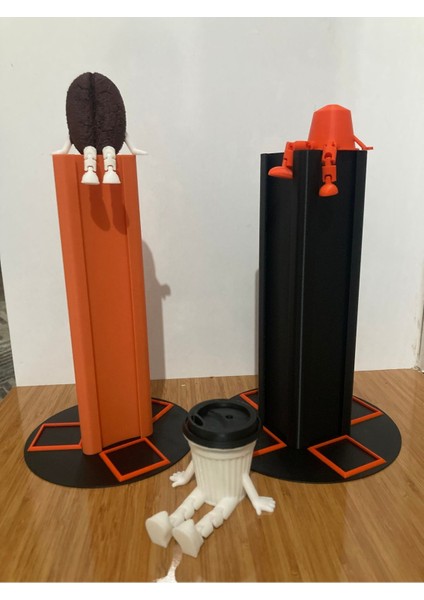 Kahve Köşesi Sevimli Bibloları, Kahve Çekirdeği, Kahve Bardağı, Kapsül Kahve Biblosu 3 Lü Set