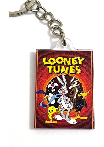 Looney Tunes Sevimli Kahramanlar Retro Çizgi Film Animasyon Anahtarlık
