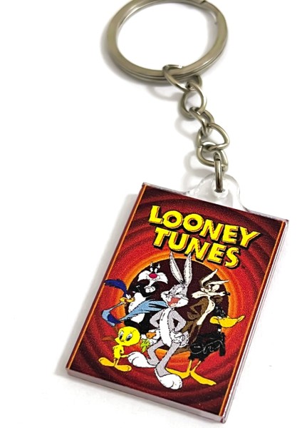 Looney Tunes Sevimli Kahramanlar Retro Çizgi Film Animasyon Anahtarlık modelleri