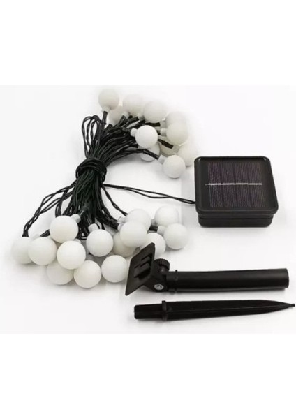 Solar 5m 28 LED Top Rgb Siyah Kablolu