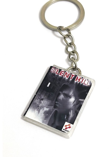 Silent Hill Ps1 Playstation Retro Minyatür Oyun Kutusu Anahtarlık
