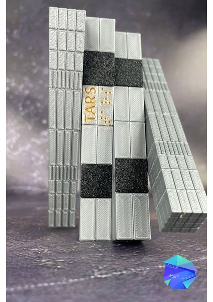 Interstellar Tars Hareket Ettirilebilen Film Karakter Figürü 11 cm , Dekoratif Ürün