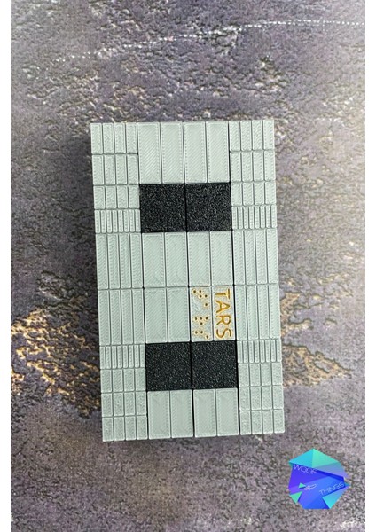 Interstellar Tars Hareket Ettirilebilen Film Karakter Figürü 11 cm , Dekoratif Ürün modelleri