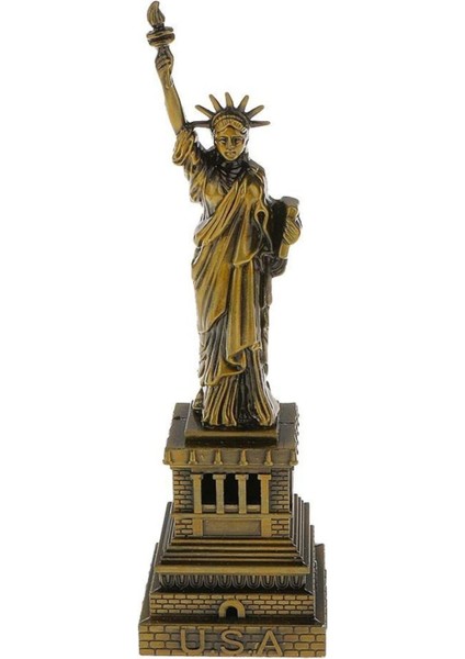 Retro Metal Özgürlük Heykeli Bronz 25 cm fiyatları
