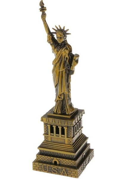 Retro Metal Özgürlük Heykeli Bronz 25 cm modelleri