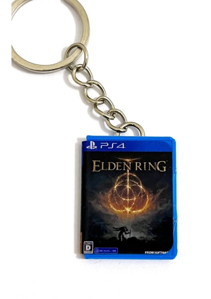 Elden Ring Ps4 Minyatür Oyun Kutusu Anahtarlık