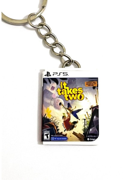 It Takes Two Ps5 Minyatür Oyun Kutusu Anahtarlık
