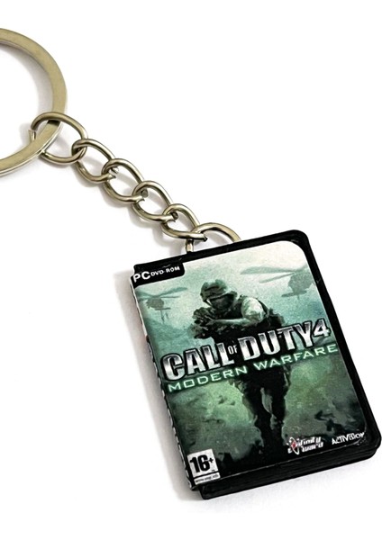 Call Of Duty Modern Warfare 4 Pc Minyatür Oyun Kutusu Anahtarlık