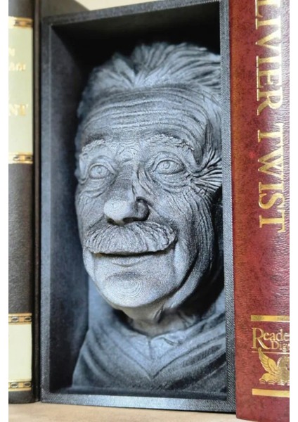 Einstein Figürlü Kitap Ayracı - Kitaplık Raf Işığı Ayracı, Çocuk Okuma Kitapları, Ags, Dekoratif fırsatları