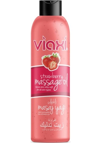 Çilek Aromalı Masaj Yağı 177 ml