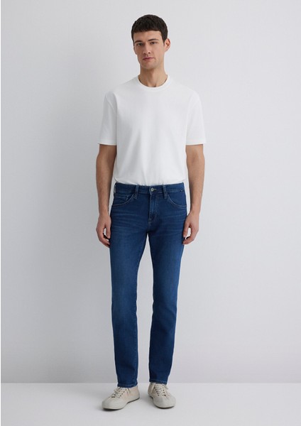 Jake Sporty Koyu Indigo Mavisi Jean Pantolon 0042289280 fırsatları