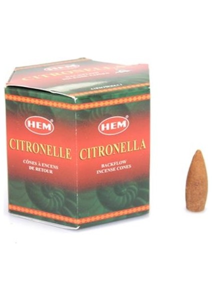 Citronella Aromalı Geri Akış Tütsü