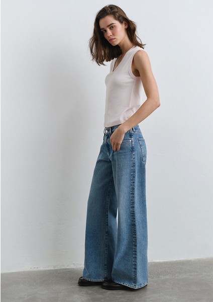 Sandy Extra 90s Açık Mavi Jean Pantolon 1012634-90598 fiyatları
