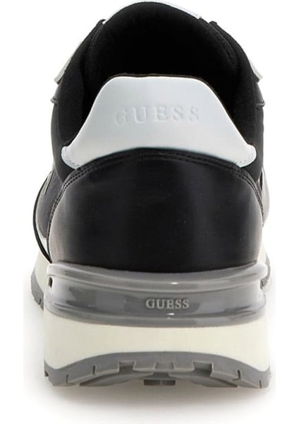 Siyah - Beyaz Erkek Sneaker Island