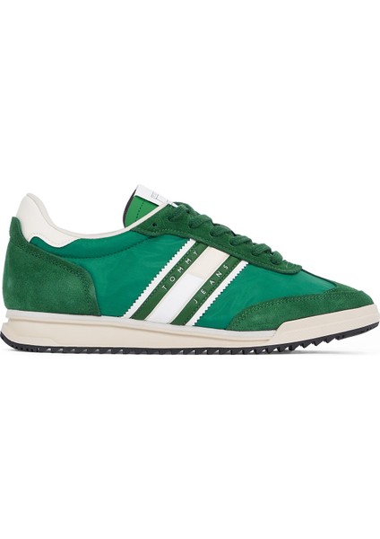 Yeşil Erkek Sneaker Tjm Retro Runner Cleated