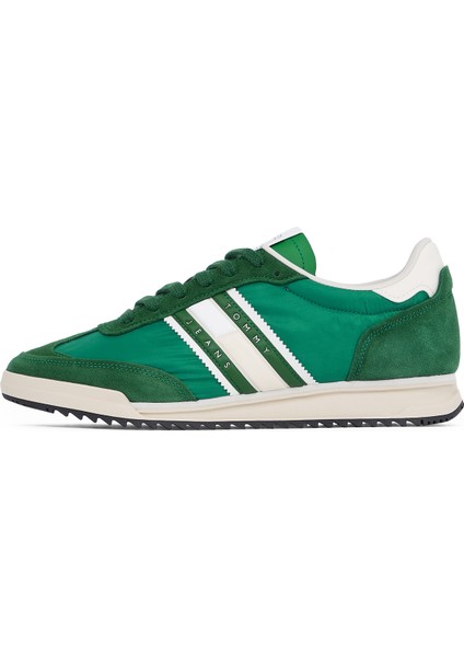 Yeşil Erkek Sneaker Tjm Retro Runner Cleated