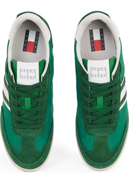 Yeşil Erkek Sneaker Tjm Retro Runner Cleated