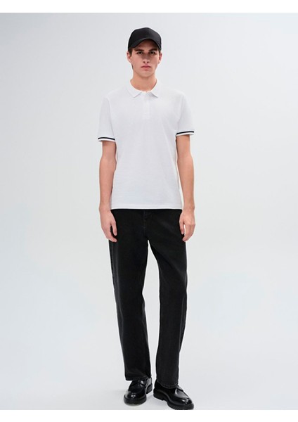 KELEBE Erkek Polo Yaka Kısa Kol T-Shirt 1225841846089