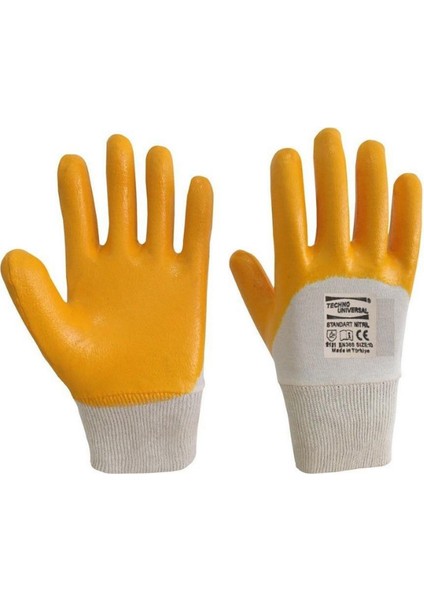 Üniversal Standart Techno Nitril Eldiven No:9 C-15