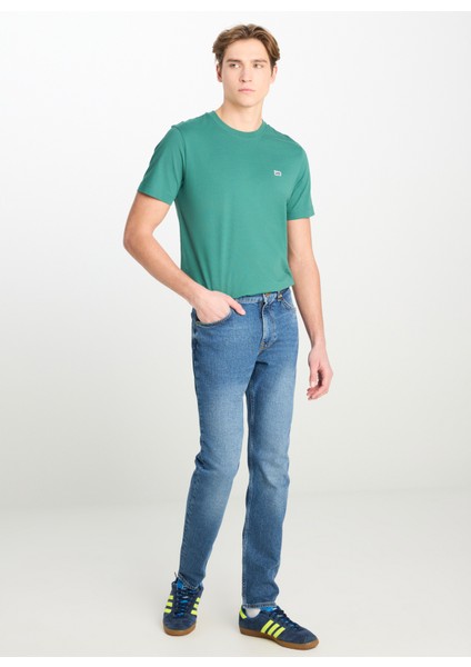 Normal Bel Slim Fit Erkek Denim Pantolon ML701KNHD Rider Denim Pantolon