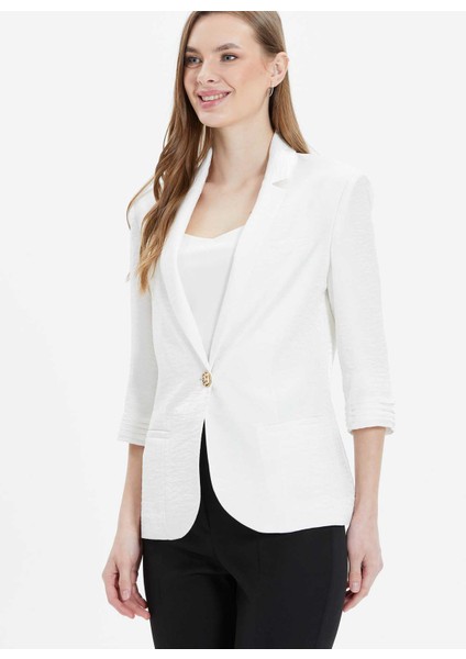 Standart Ekru Kadın Ceket 25YSL1460 modelleri