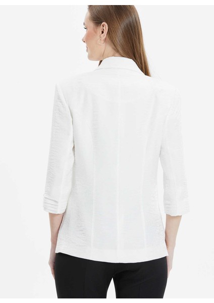 Standart Ekru Kadın Ceket 25YSL1460 fırsatları